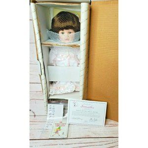 Rare Vintage The Danbury Mint Samantha By Susan Wakeen Collectible Retired Doll
